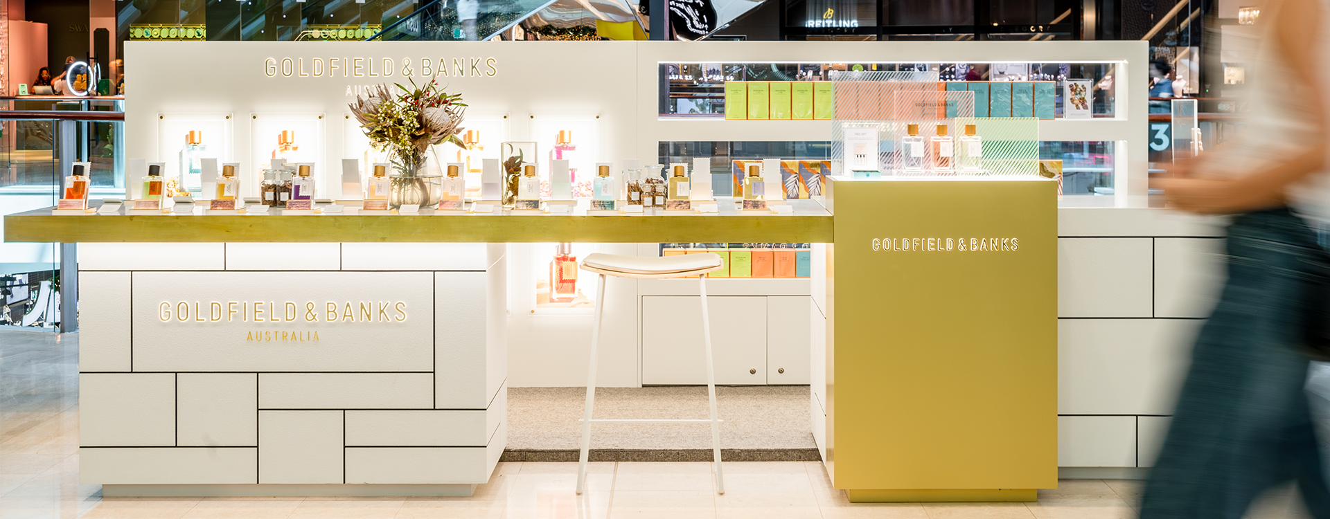 Westfield Bondi Junction Pop-Up - Goldfield & Banks Luxury Fragrance House