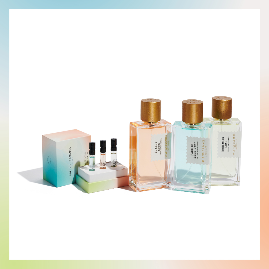 Complimentary Coast to Coast Travel Trio (3 x 10ml) - Goldfield & Banks - Fragrance